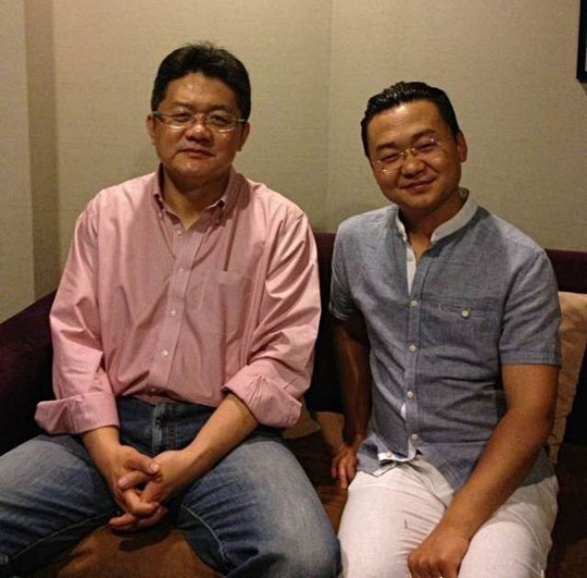 陈杰与明星合影